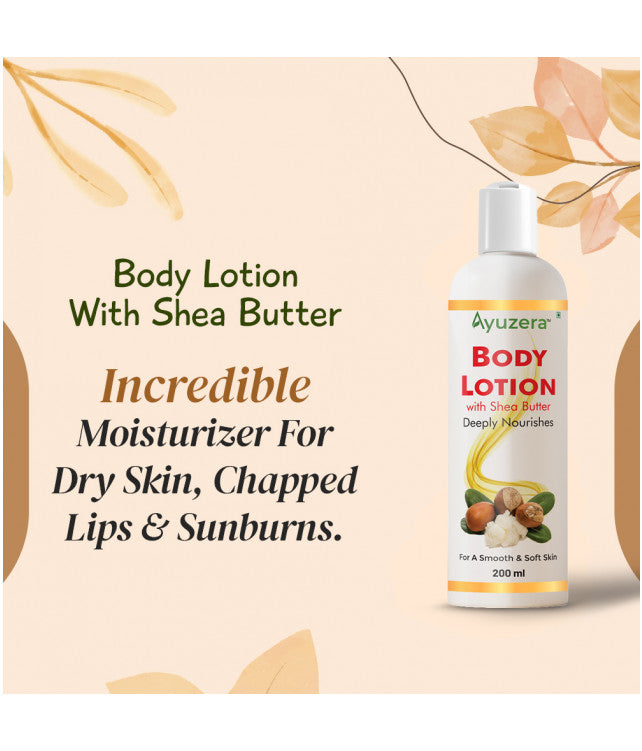 Skin Care Body Lotion With Shea Butter